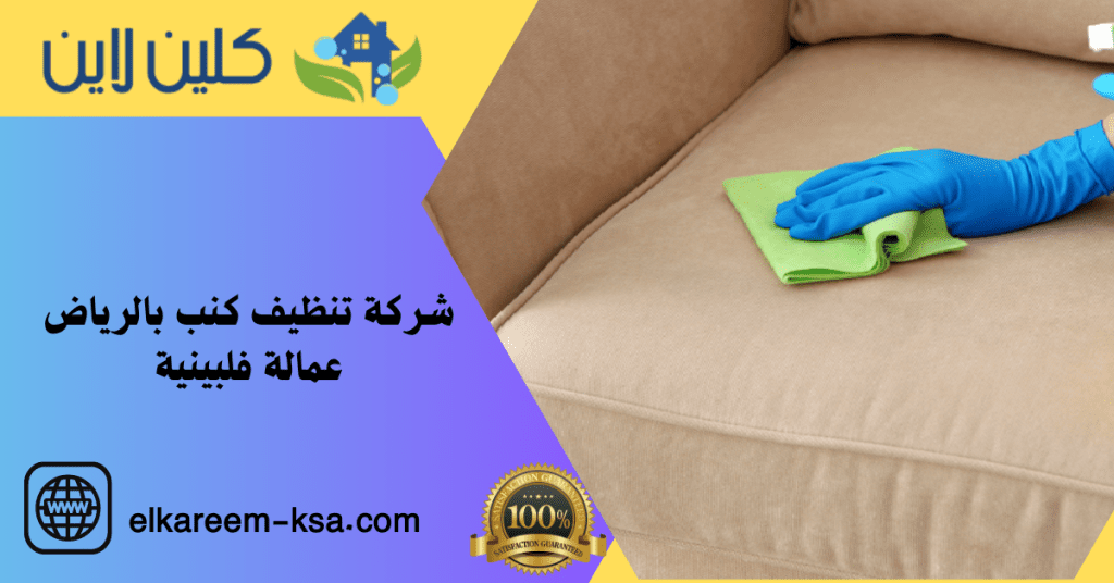 شركة تنظيف كنب بالرياض عمالة فلبينية