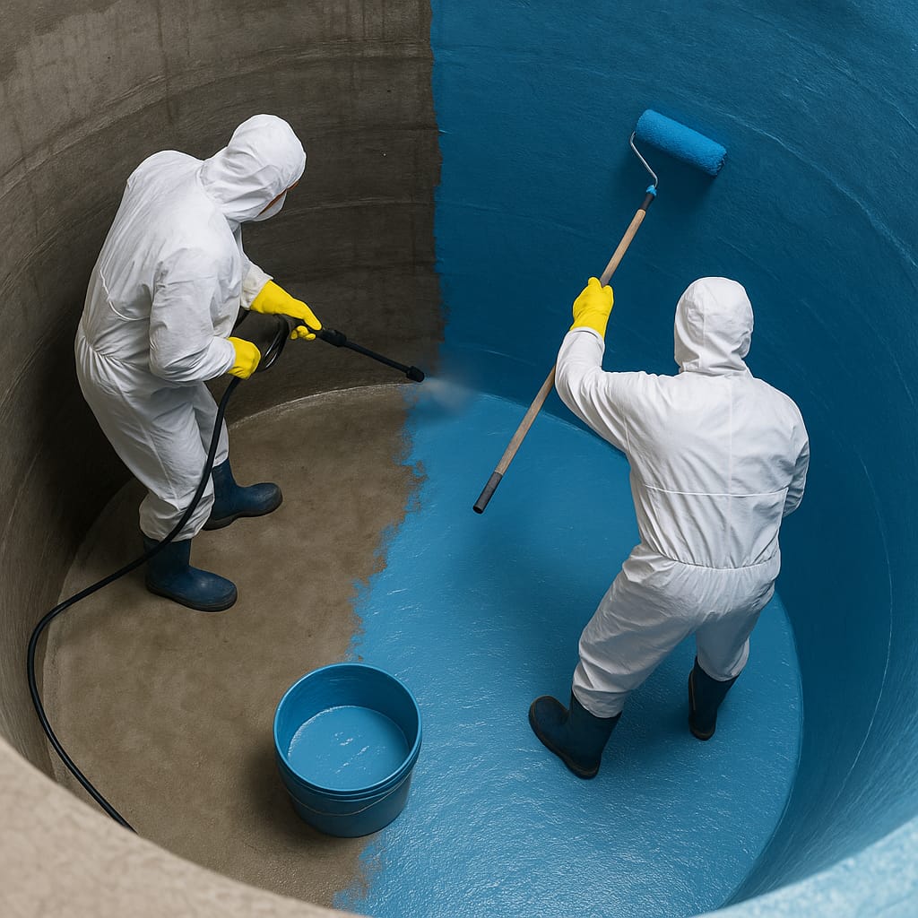 تنظيف خزانات الصفرات