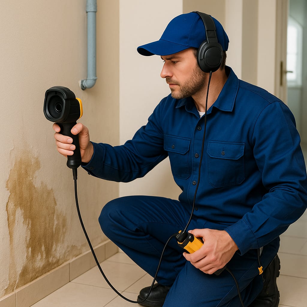 كشف تسربات المياه عمان