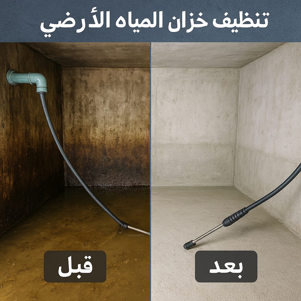 تنظيف خزانات المعذر بالرياض